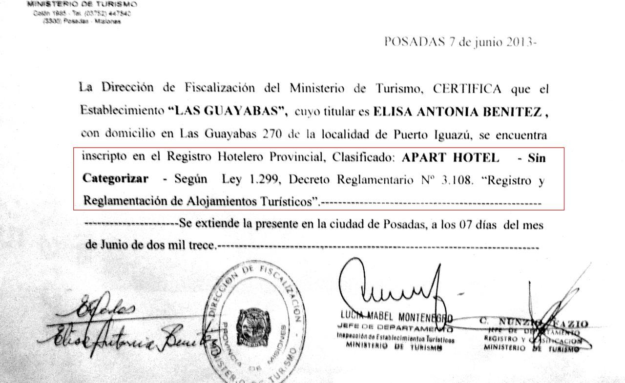 Apart Hotel Las Guayabas Puerto Iguazu Ngoại thất bức ảnh